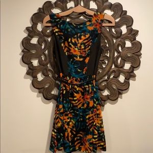 Kensie Printed Accent Dress